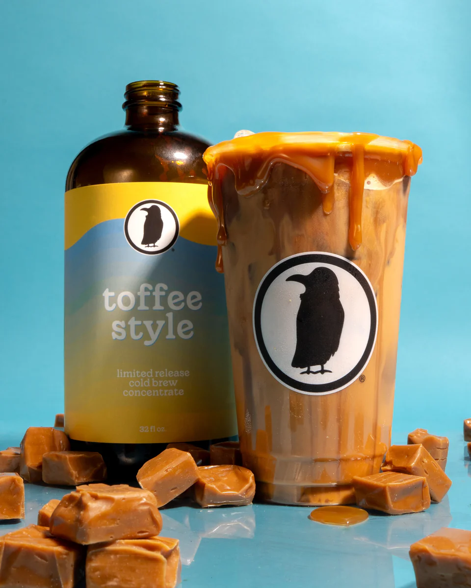The single source photo of Rook Coffee's toffee cold brew