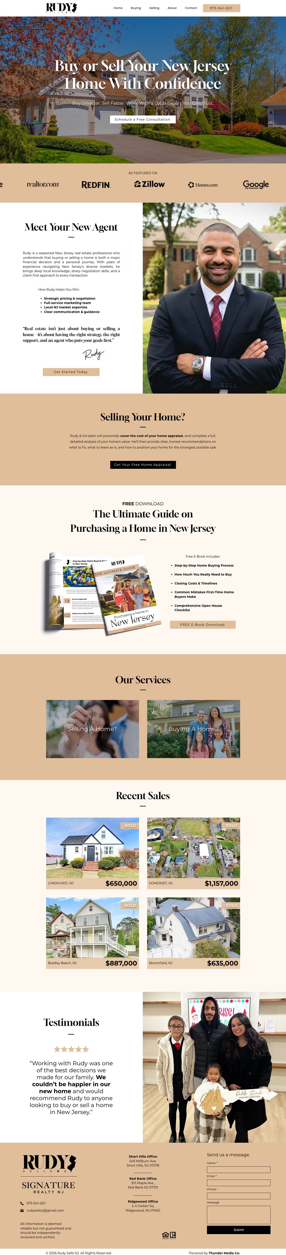 Rudy Sells NJ website